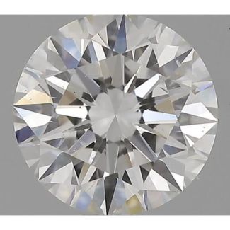 0.6 Carat Round G SI1 EX GIA Natural Diamond