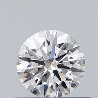 0.37 Carat Round E VS1 EX VG GIA Natural Diamond