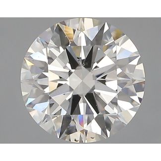 2.01 Carat Round I SI1 EX GIA Natural Diamond