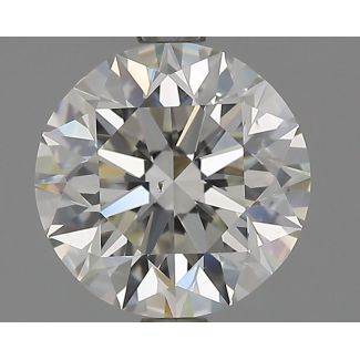 2.01 Carat Round I SI1 EX VG GIA Natural Diamond