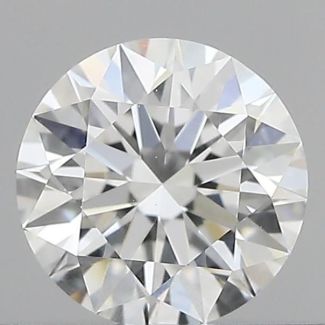 0.50 Carat Round E SI1 EX GIA Natural Diamond