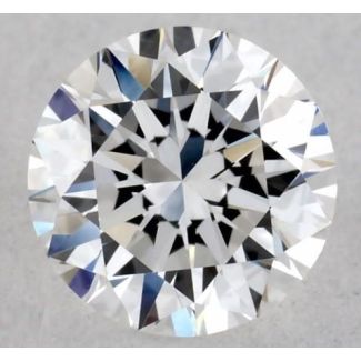 0.35 Carat Round E VVS2 EX VG GIA Natural Diamond