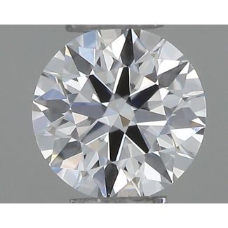 0.2 Carat Round F VVS2 EX GIA Natural Diamond