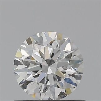 0.51 Carat Round E VS2 EX GIA Natural Diamond