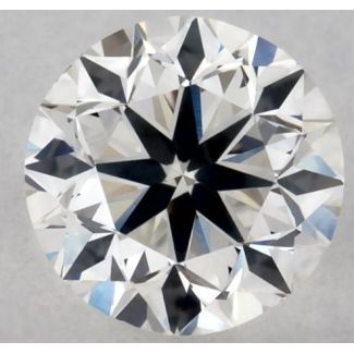 0.5 Carat Round F SI1 VG EX GIA Natural Diamond