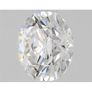 0.53 Carat Round G SI1 EX GIA Natural Diamond