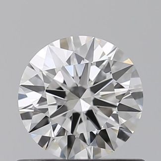 0.53 Carat Round F VS1 EX GIA Natural Diamond