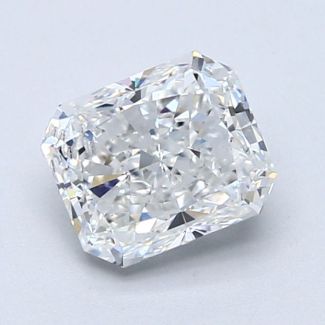 1.7 Carat Radiant E SI2 - EX VG GIA Natural Diamond