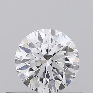 0.3 Carat Round D SI1 VG EX GIA Natural Diamond