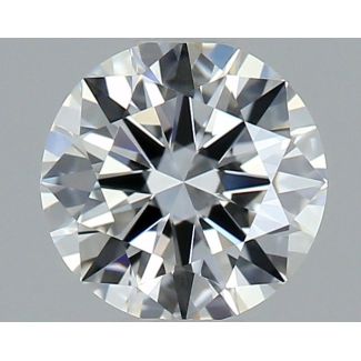 0.55 Carat Round E VVS1 EX GIA Natural Diamond