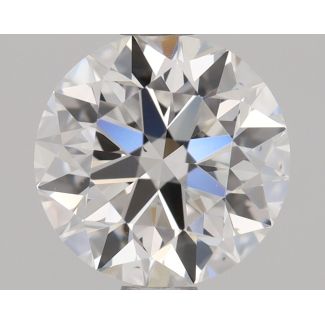 1.0 Carat Round D VS2 EX VG GIA Natural Diamond