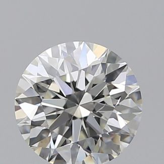 0.70 Carat Round I VS2 EX GIA Natural Diamond