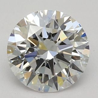 0.61 Carat Round E VVS2 EX GIA Natural Diamond