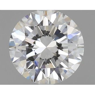 1.0 Carat Round F VS1 EX GIA Natural Diamond