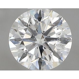 0.5 Carat Round G SI1 EX VG GIA Natural Diamond