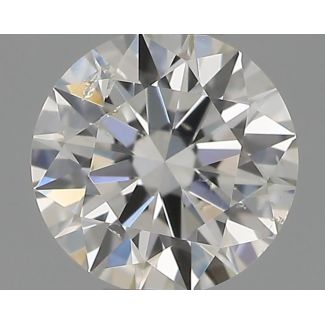 0.30 Carat Round G SI1 EX VG IGI Natural Diamond