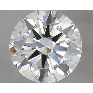 0.7 Carat Round H SI2 EX GIA Natural Diamond