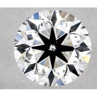 0.6 Carat Round D VS1 VG EX GIA Natural Diamond