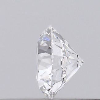 0.2 Carat Round D VVS2 EX GIA Natural Diamond