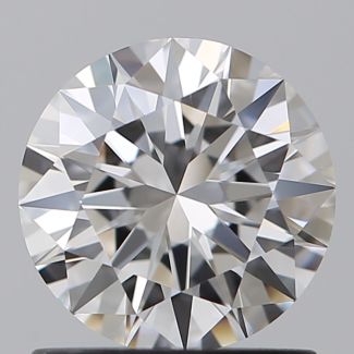 1.01 Carat Round D VVS2 EX GIA Natural Diamond