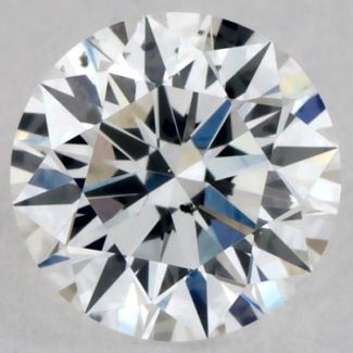 0.26 Carat Round D SI1 EX VG GIA Natural Diamond