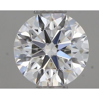 0.46 Carat Round G SI1 EX GIA Natural Diamond