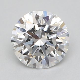 0.35 Carat Round D IF EX GIA Natural Diamond