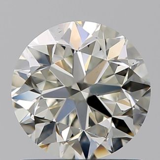 1.01 Carat Round K VS2 VG EX GIA Natural Diamond