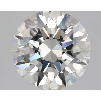 1.5 Carat Round F SI1 EX GIA Natural Diamond