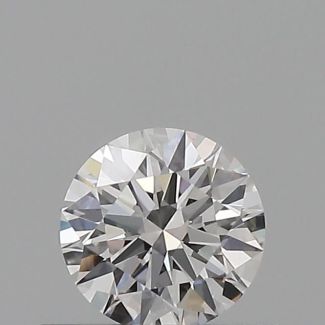 0.31 Carat Round F VVS2 EX GIA Natural Diamond