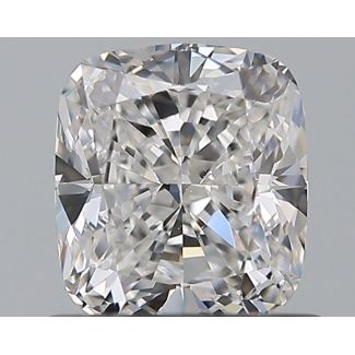 0.8 Carat Cushion Brilliant E VS1 - EX VG GIA Natural Diamond