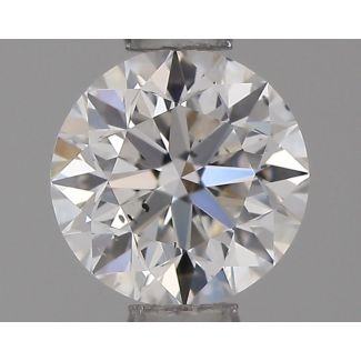 0.50 Carat Round E SI2 VG EX GIA Natural Diamond