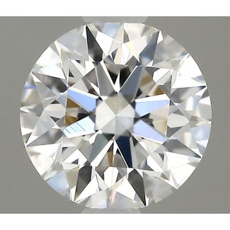 0.5 Carat Round D VVS2 EX GIA Natural Diamond