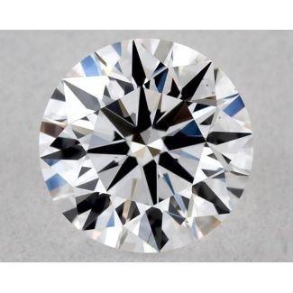 0.43 Carat Round D VS1 EX GIA Natural Diamond