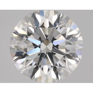 1.5 Carat Round E SI2 EX GIA Natural Diamond