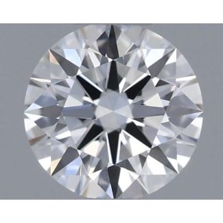 0.34 Carat Round E IF EX GIA Natural Diamond