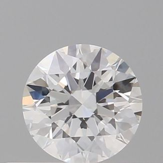 0.36 Carat Round D VVS1 EX GIA Natural Diamond