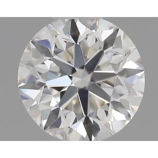 0.4 Carat Round G VVS2 VG EX GIA Natural Diamond