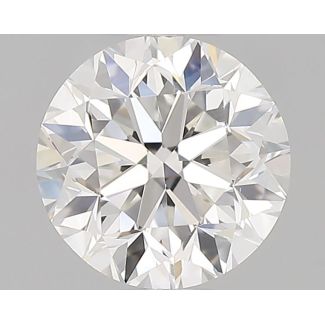 0.70 Carat Round F VS2 GD EX VG GIA Natural Diamond