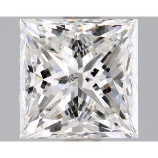 1.5 Carat Princess G SI1 - EX VG GIA Natural Diamond