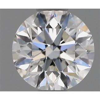 0.70 Carat Round H VS1 EX GIA Natural Diamond