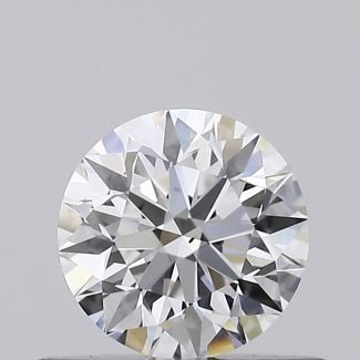 0.41 Carat Round E VS2 EX GIA Natural Diamond