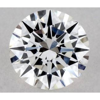 0.35 Carat Round E VVS2 EX VG GIA Natural Diamond