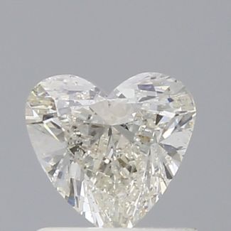 0.70 Carat Heart I SI1 - VG IGI Natural Diamond