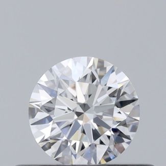 0.31 Carat Round D VVS1 EX GIA Natural Diamond