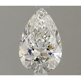 0.81 Carat Pear G VVS1 - EX GIA Natural Diamond