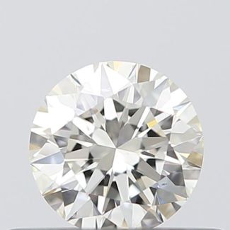 0.32 Carat Round H VS1 EX IGI Natural Diamond