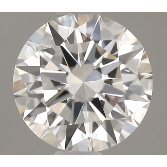 0.32 Carat Round D SI1 EX GIA Natural Diamond