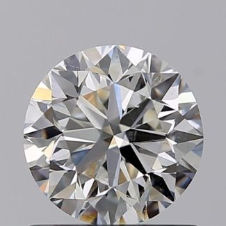 0.81 Carat Round H SI1 VG GIA Natural Diamond