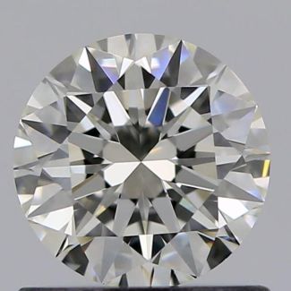 0.81 Carat Round J VS1 EX GIA Natural Diamond